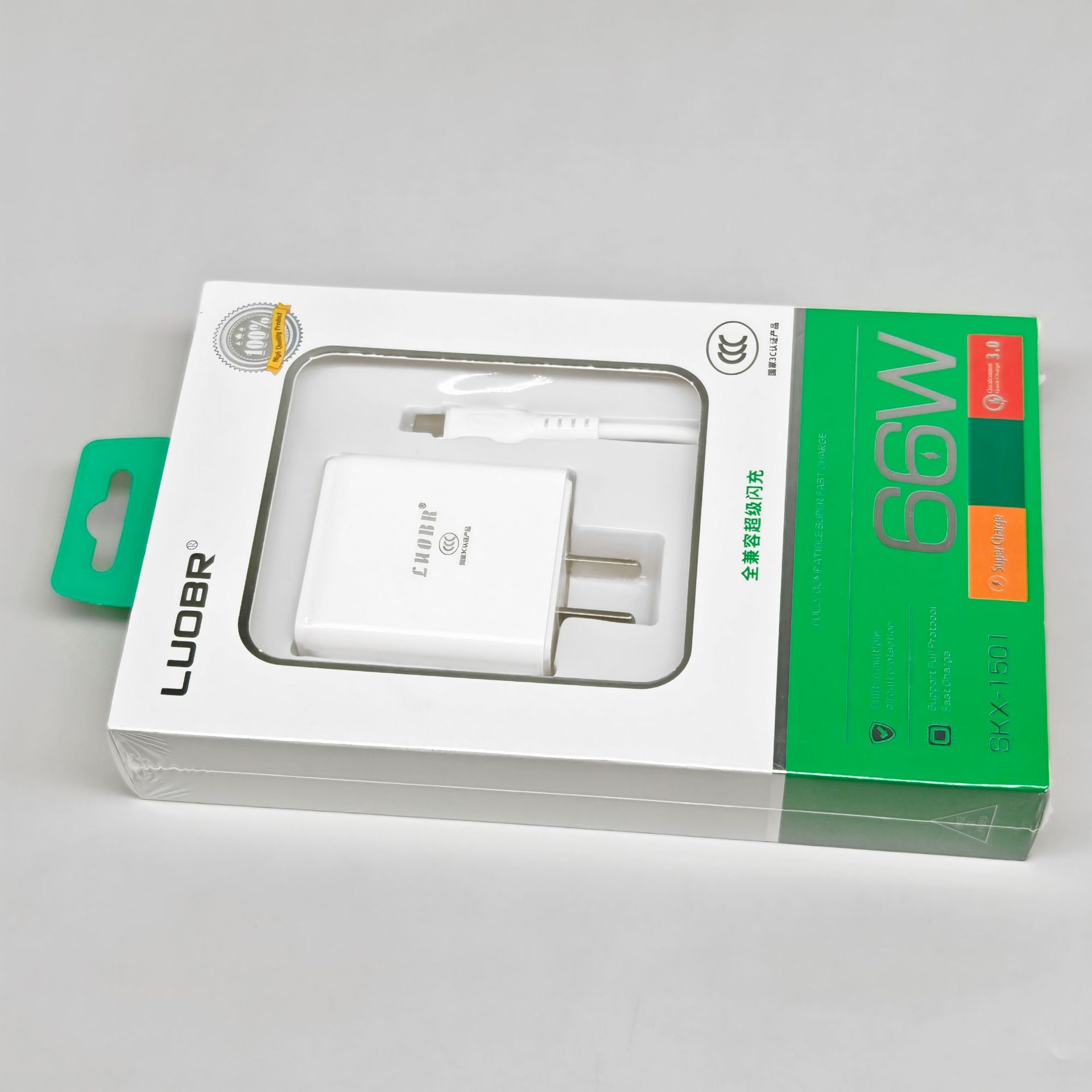 快充閃充手機(jī)充電器 適用紅米華為小米一加榮耀OPPO手機(jī)充電器